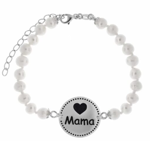 PULSERA PERLAS PLATA