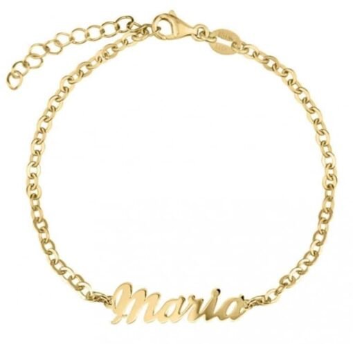 PULSERA PLATA NOMBRE