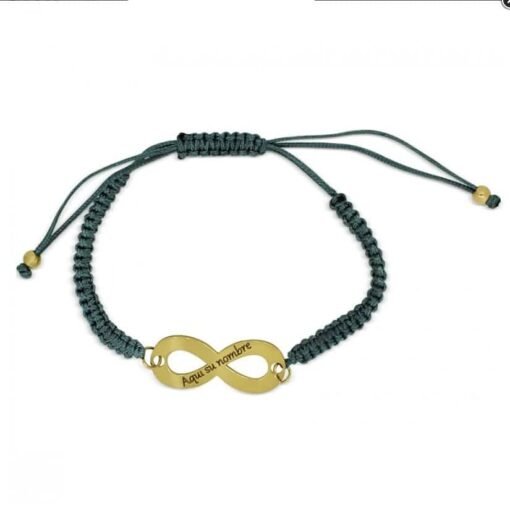 pulsera macrame e infinito