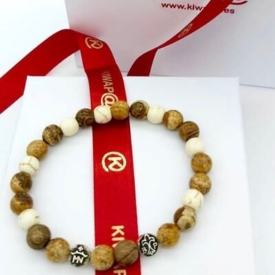 PULSERA PIEDRA NATURAL PERSONALIZADA