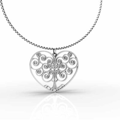 COLGANTE PLATA CORAZON